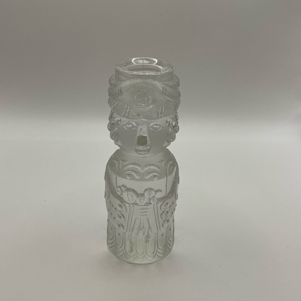 MCM Bjorn Wiinblad Rosenthal  Glass Germany Wise Man Glass Candleholder